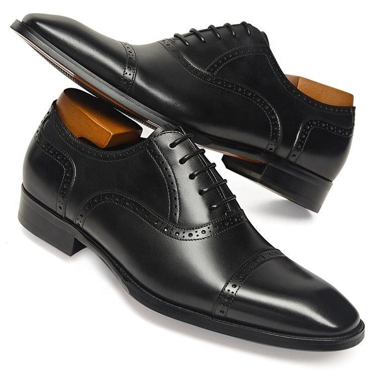 Balmoral Black Oxford Shoes